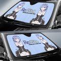 Rem Car Sunshade Custom Main Re:Zero Anime Car Accessories - Gearcarcover - 2
