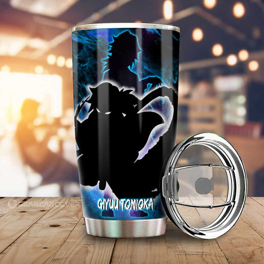 Rengoku And Giyuu Tumbler Cup Custom Demon Slayer Anime - Gearcarcover - 2