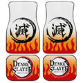 Rengoku Uniform Car Floor Mats Custom Demon Slayer Anime Car Accessories - Gearcarcover - 1
