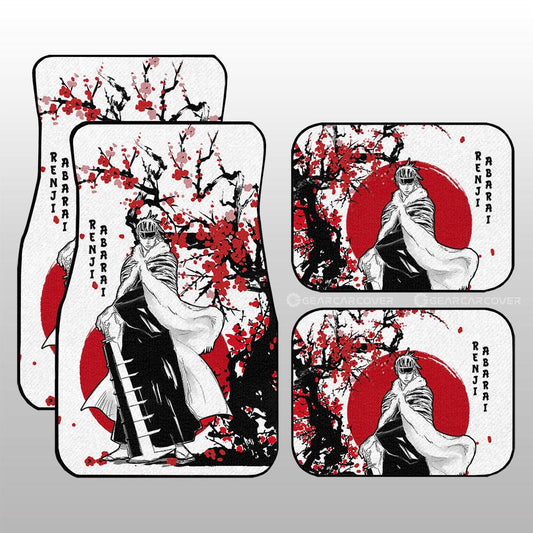 Renji Abarai Car Floor Mats Custom Japan Style Anime Bleach Car Interior Accessories - Gearcarcover - 1