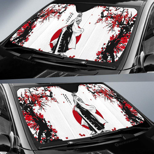 Renji Abarai Car Sunshade Custom Janpan Style Anime Bleach Car Accessories - Gearcarcover - 2