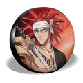 Renji Abarai Spare Tire Covers Custom Bleach Anime Car Accessories - Gearcarcover - 2