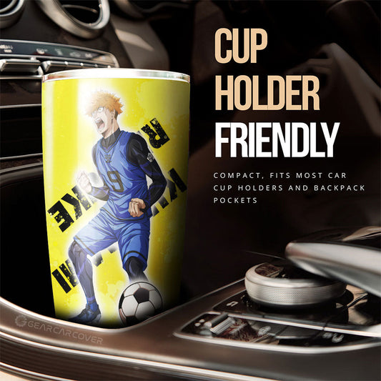 Rensuke Kunigami Tumbler Cup Custom Blue Lock Anime - Gearcarcover - 2