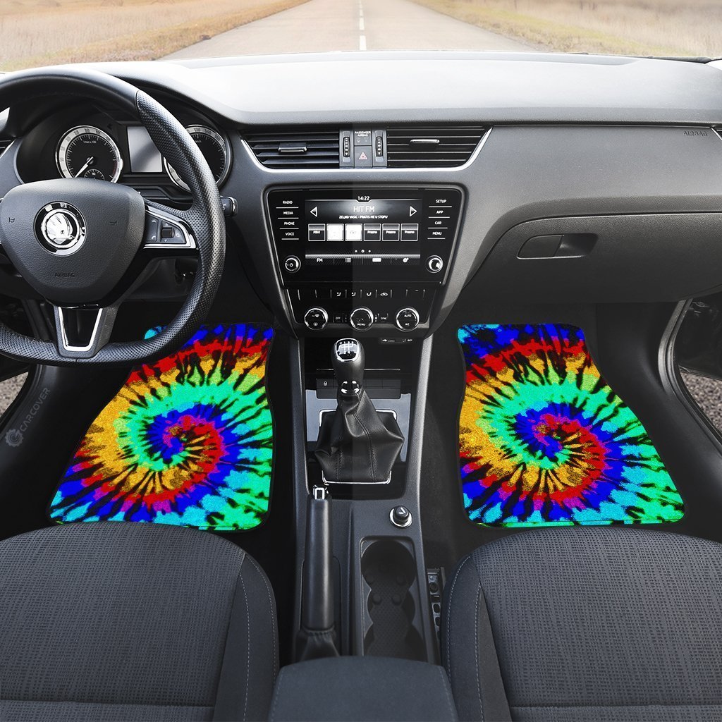 Reserve Tie Dye Car Floor Mats Custom Hippie Car Accessories - Gearcarcover - 3