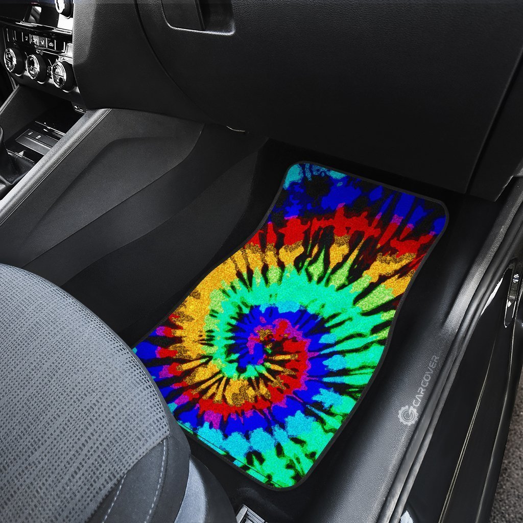 Reserve Tie Dye Car Floor Mats Custom Hippie Car Accessories - Gearcarcover - 4