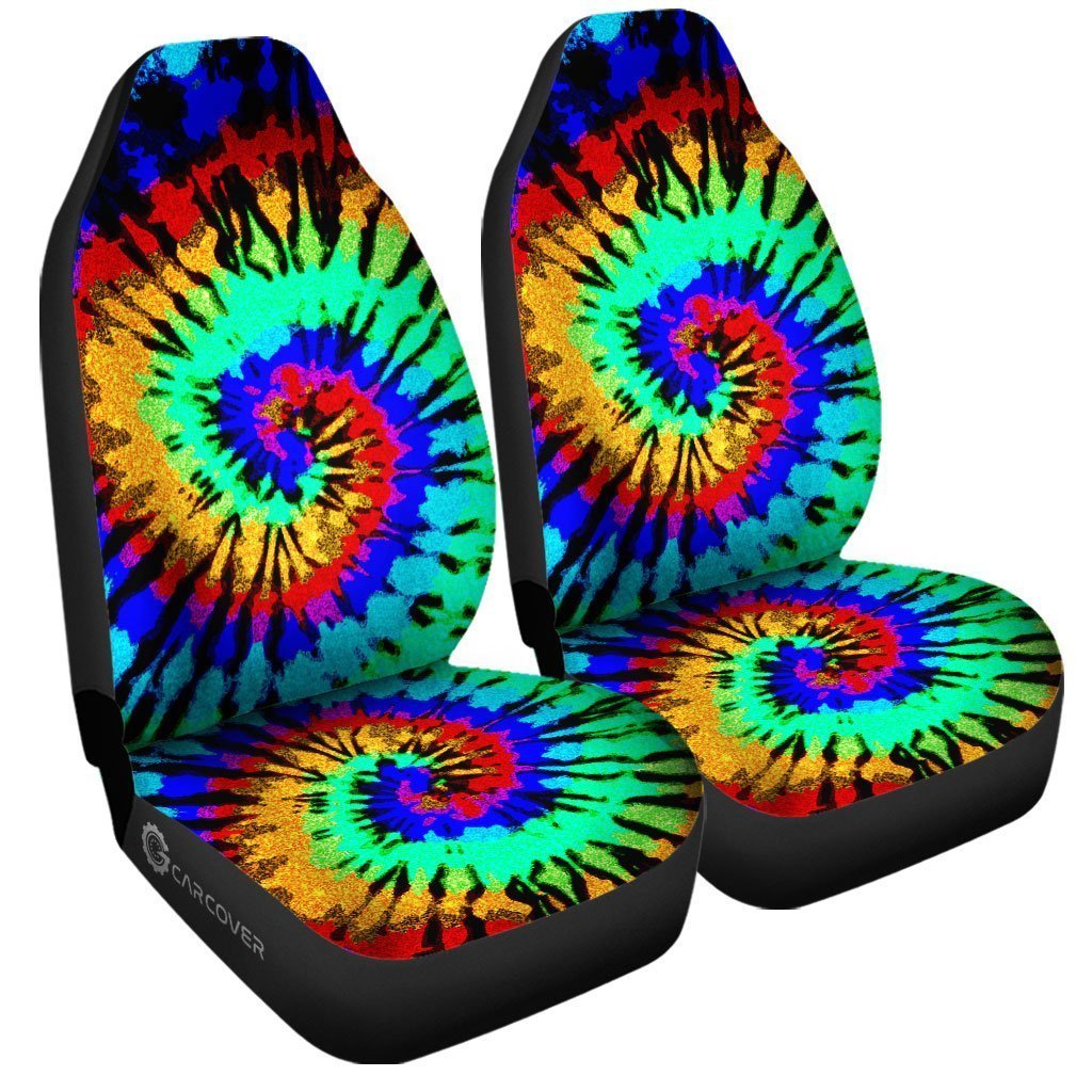 Reserve Tie Dye Car Seat Covers Custom Hippie Car Accessories - Gearcarcover - 3