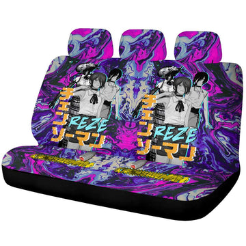 Reze Car Back Seat Cover Custom Chainsaw Man Anime - Gearcarcover - 1