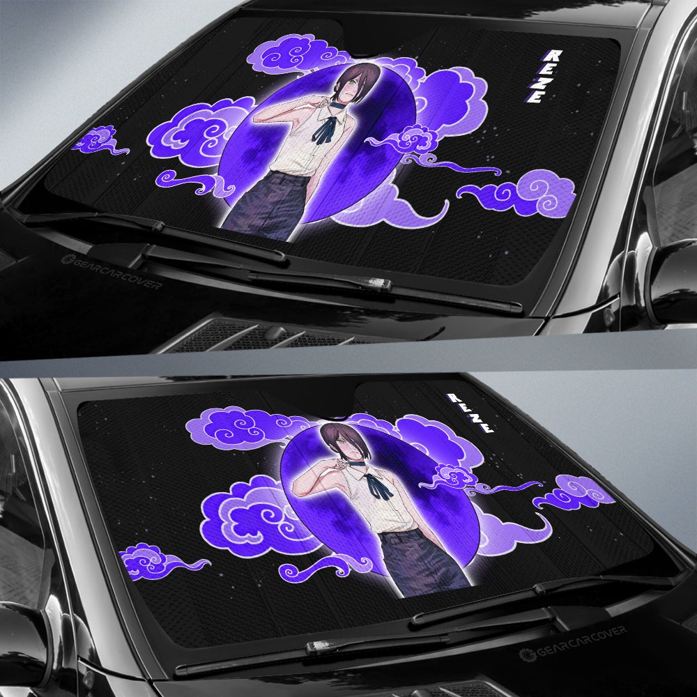 Reze Car Sunshade Custom Chainsaw Man Anime - Gearcarcover - 2