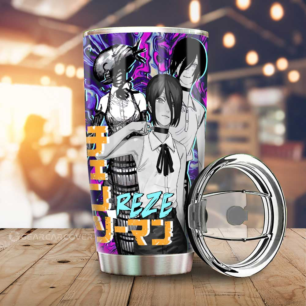Reze Tumbler Cup Custom Chainsaw Man Anime - Gearcarcover - 1