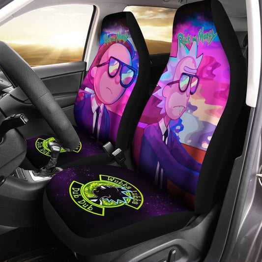 Rick And Morty Car Seat Covers Custom Color Car Accessories - Gearcarcover - 1