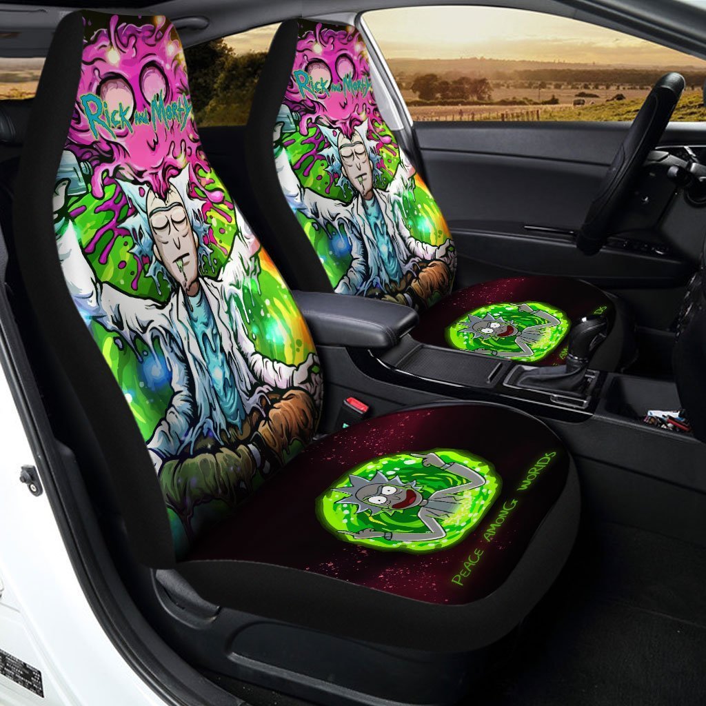 Rick Sanchez Car Seat Covers Custom Zen - Gearcarcover - 2