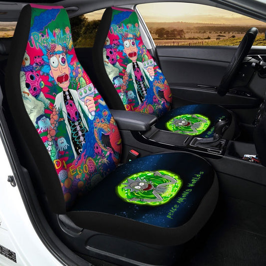 Rick and Morty Car Seat Covers Custom Car Accessories - Gearcarcover - 2