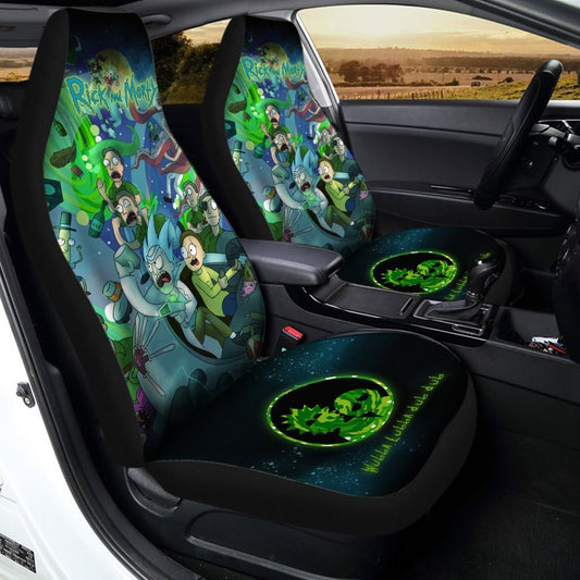 Rick and Morty Car Seat Covers Custom Car Accessories MV2110 - Gearcarcover - 2