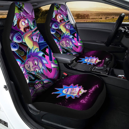 Rick and Morty Car Seat Covers Custom Car Accessories MV53 - Gearcarcover - 2