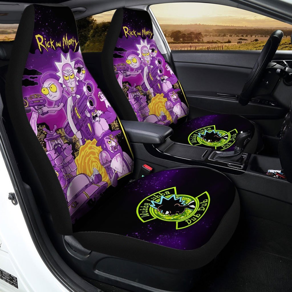 Rick and Morty Car Seat Covers Custom Car Accessories MV56 - Gearcarcover - 2