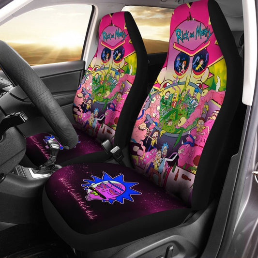 Rick and Morty Car Seat Covers Custom Car Accessories MV65 - Gearcarcover - 1