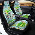 Rick and Morty Car Seat Covers Custom Facial Expressions - Gearcarcover - 2