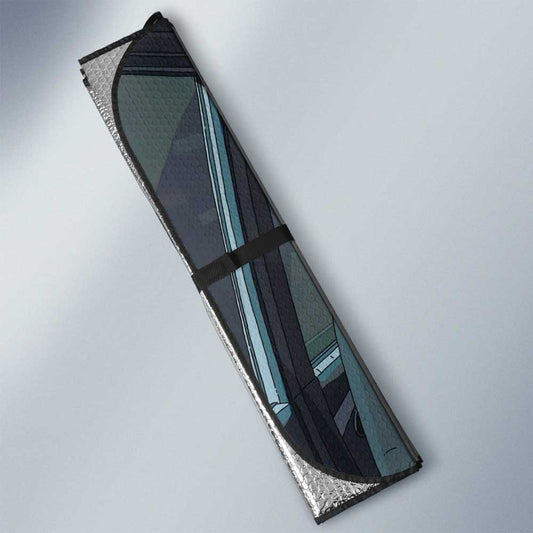 Rick and Mr Mrs Smith Car Sunshade Custom Costume Funny Car Accessories - Gearcarcover - 2