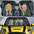 Rick and Mr Mrs Smith Car Sunshade Custom Costume Funny Car Accessories - Gearcarcover - 1