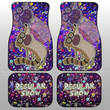 Rigby Regular Show Car Floor Mats Custom Cartoon Car Accessories - Gearcarcover - 1