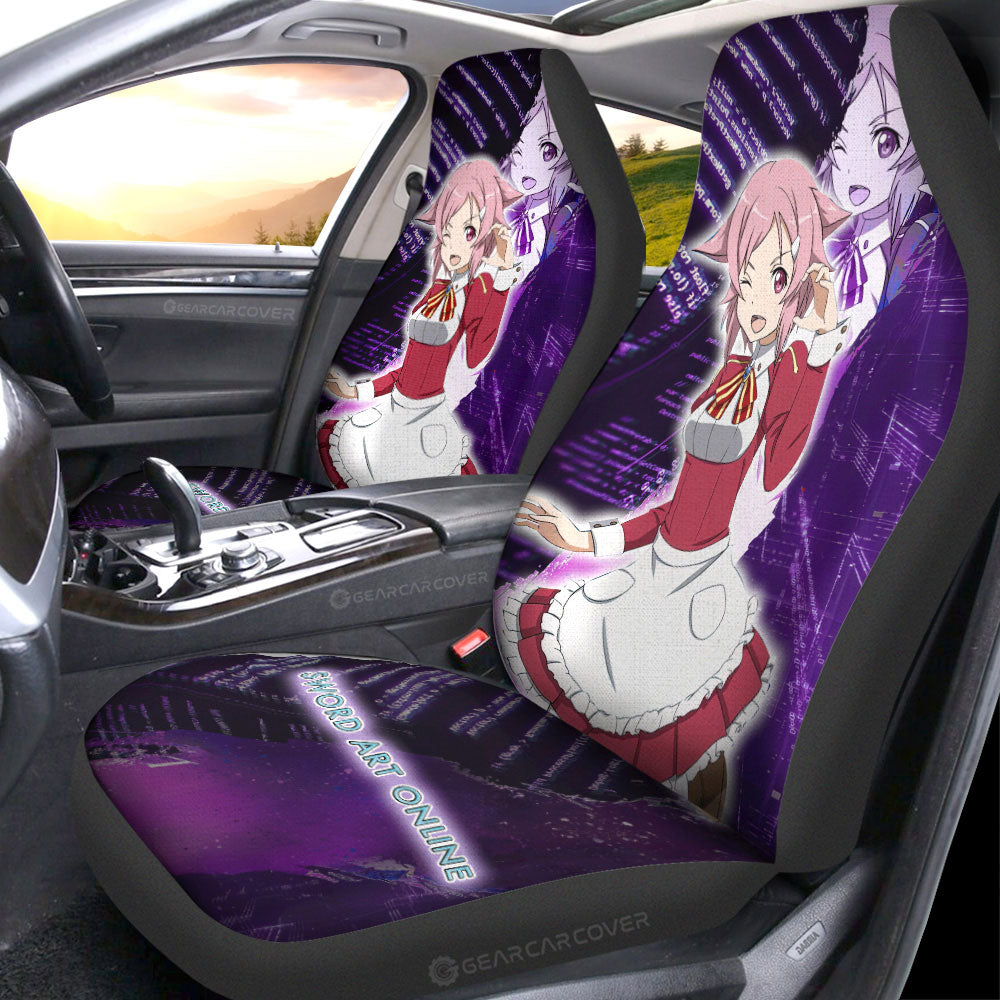 Rika Shinozaki (Lisbeth) Car Seat Covers Custom Sword Art Online Anime - Gearcarcover - 2
