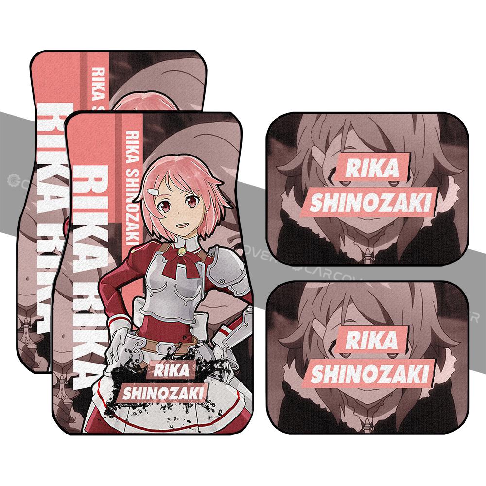 Rika Shinozaki Sword Art Online Anime Car Floor Mats Custom Car Interior Accessories - Gearcarcover - 1