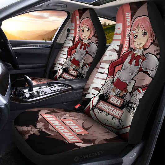 Rika Shinozaki Sword Art Online Anime Car Seat Covers Custom Car Interior Accessories - Gearcarcover - 2