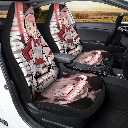 Rika Shinozaki Sword Art Online Anime Car Seat Covers Custom Car Interior Accessories - Gearcarcover - 1
