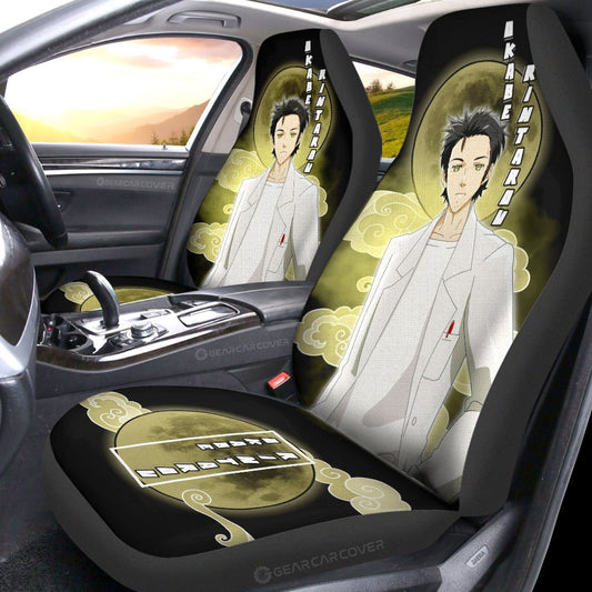 Rintarou Okabe Car Seat Covers Custom Steins;Gate Anime Car Accessories - Gearcarcover - 2