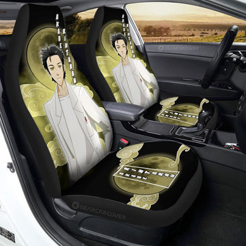 Rintarou Okabe Car Seat Covers Custom Steins;Gate Anime Car Accessories - Gearcarcover - 1