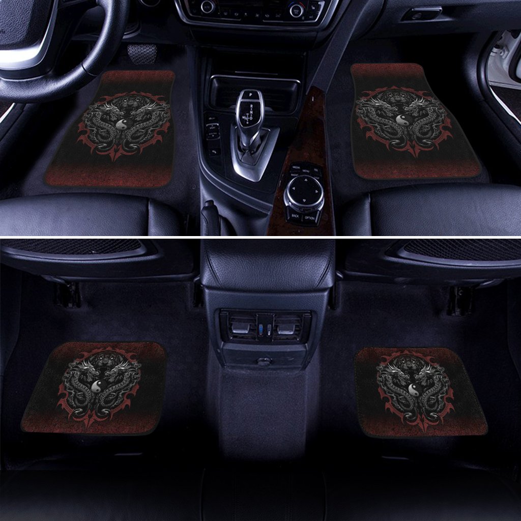 Rising Bengal Dragon Car Floor Mats Custom Cool Car Accessories - Gearcarcover - 2