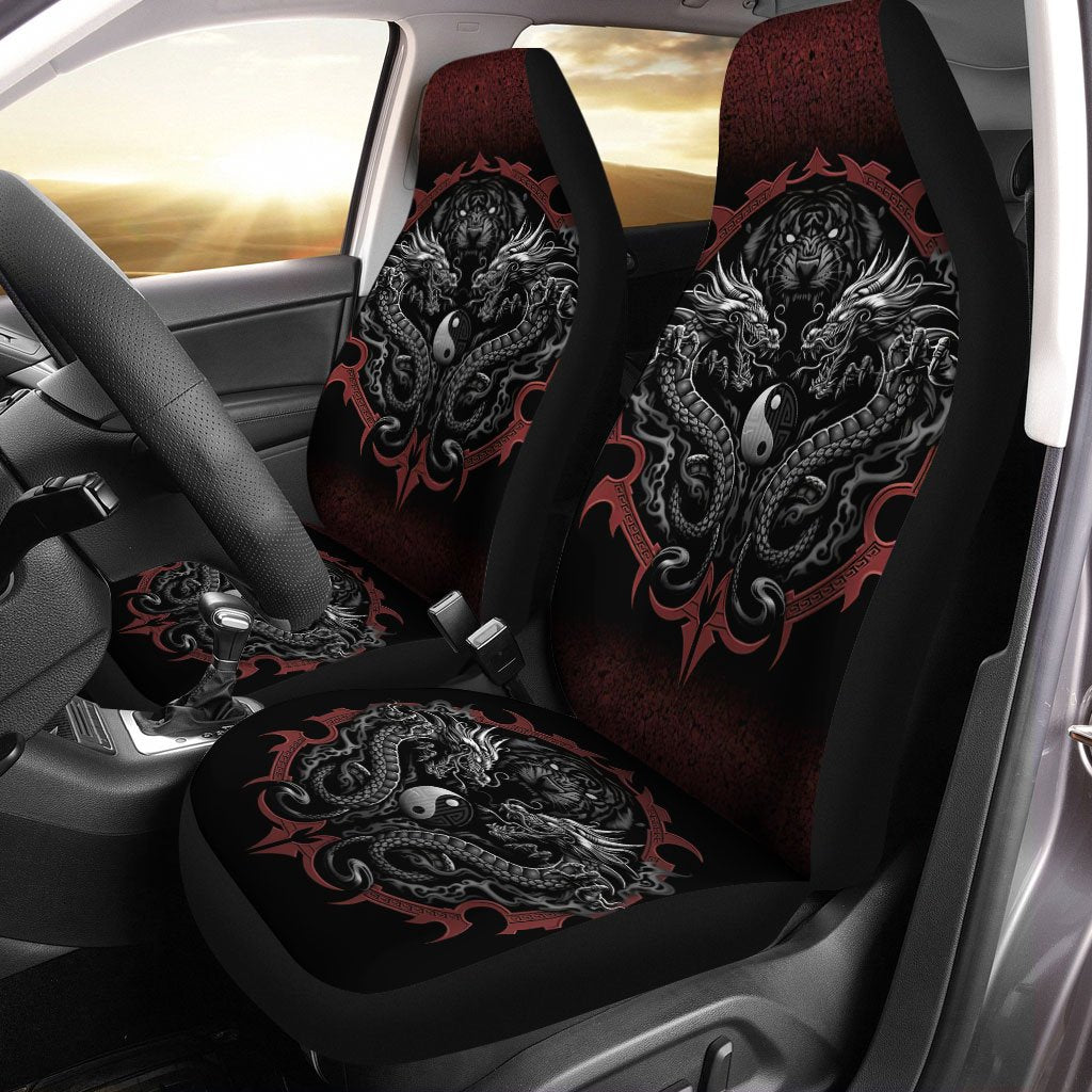Rising Bengal Dragon Car Seat Covers Custom Car Accessories - Gearcarcover - 1