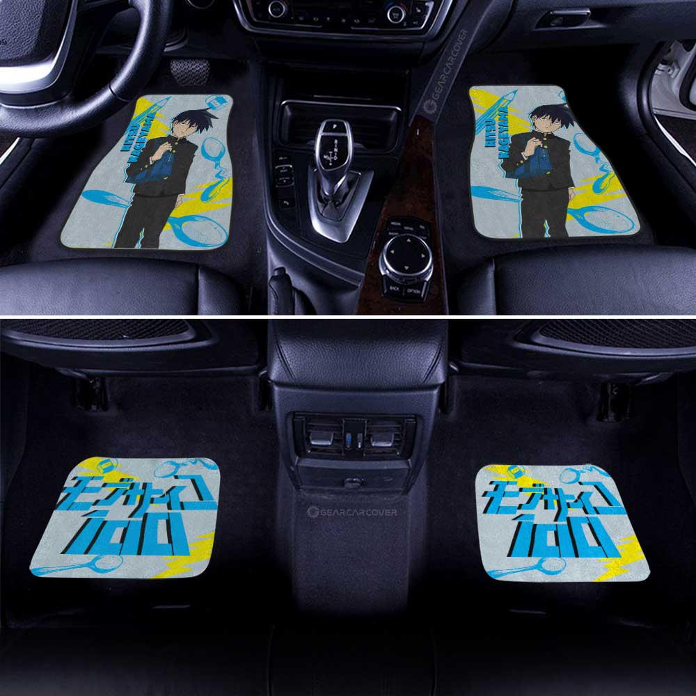Ritsu Kageyama Car Floor Mats Custom Mob Psycho 100 Anime Car Accessories - Gearcarcover - 3