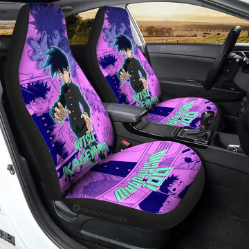 Ritsu Kageyama Car Seat Covers Custom Mob Pyscho 100 Anime Mix Manga - Gearcarcover - 1