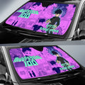 Ritsu Kageyama Car Sunshade Custom Mob Pyscho 100 Anime Mix Manga - Gearcarcover - 2