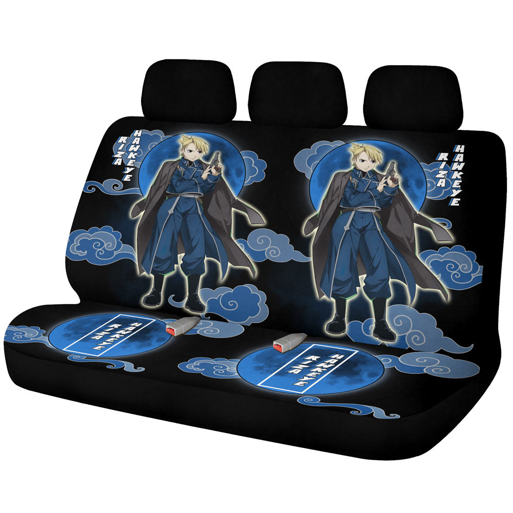Riza Hawkeye Car Back Seat Covers Custom Fullmetal Alchemist Anime Car Accessories - Gearcarcover - 1