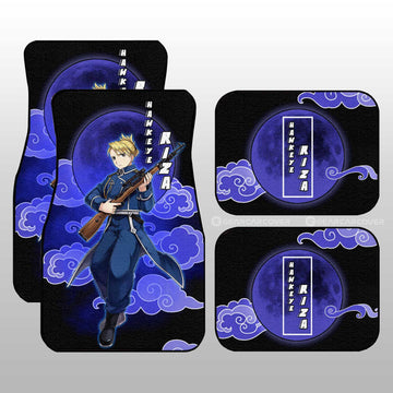 Riza Hawkeye Car Floor Mats Custom Fullmetal Alchemist Anime Car Interior Accessories - Gearcarcover - 1