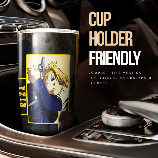 Riza Hawkeye Tumbler Cup Custom Fullmetal Alchemist Anime - Gearcarcover - 2