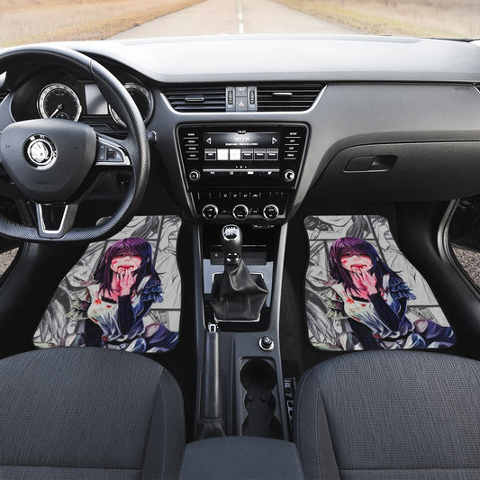 Rize Kamishiro Car Floor Mats Custom Tokyo Ghoul Anime Car Accessories - Gearcarcover - 2