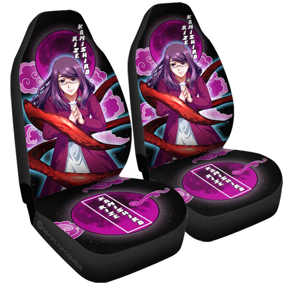 Rize Kamishiro Car Seat Covers Custom Gifts Tokyo Ghoul Anime For Fans - Gearcarcover - 3