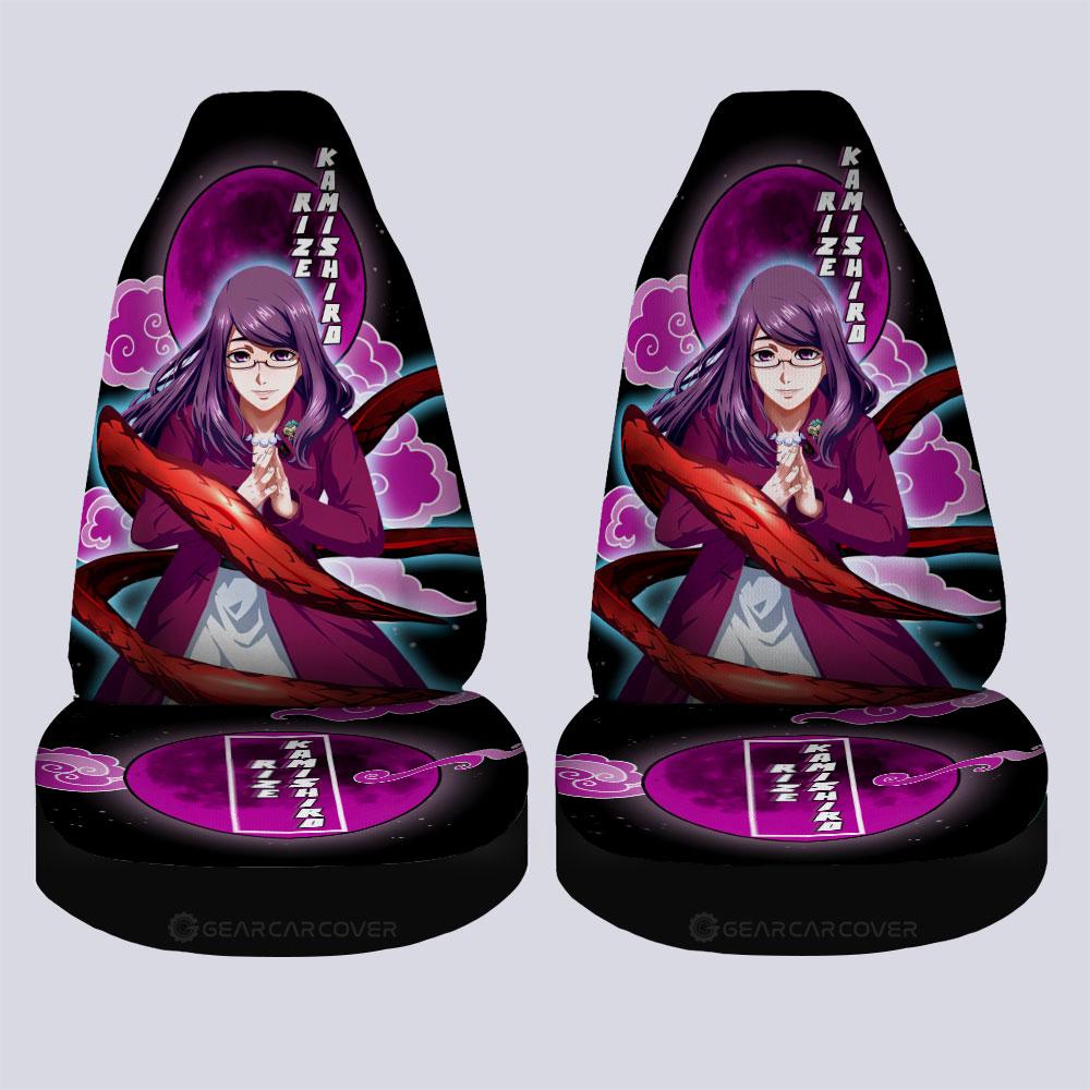 Rize Kamishiro Car Seat Covers Custom Gifts Tokyo Ghoul Anime For Fans - Gearcarcover - 4