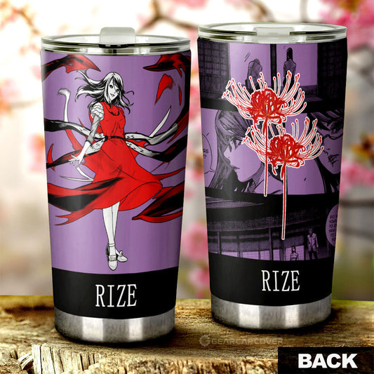 Rize Kamishiro Tumbler Cup Custom Tokyo Ghoul Anime Car Interior Accessories - Gearcarcover - 1