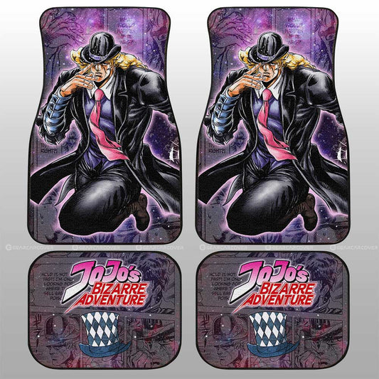 Robert E. O Speedwagon Car Floor Mats Custom JJBA Anime Car Accessories - Gearcarcover - 2