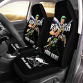 Roronoa Zoro Car Seat Covers Custom Name One Piece Anime Car Accessories - Gearcarcover - 1