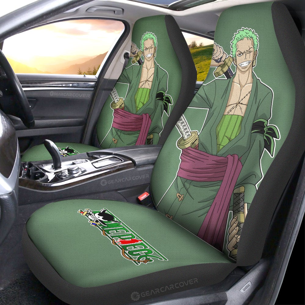 Roronoa Zoro Car Seat Covers Custom One Piece Anime - Gearcarcover - 2