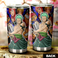 Roronoa Zoro Tumbler Cup Custom Anime One Piece Car Interior Accessories For Anime Fans - Gearcarcover - 3