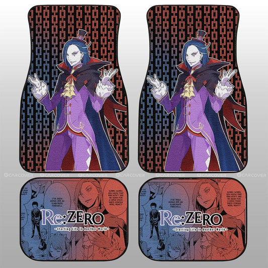 Roswaal L Mathers Car Floor Mats Custom Re:Zero Anime Car Accessories - Gearcarcover - 2