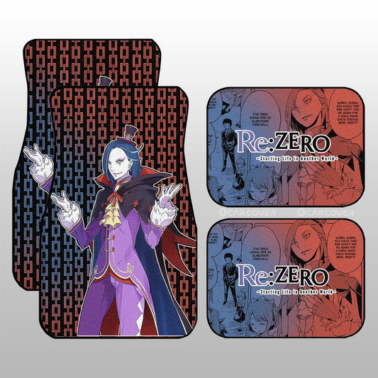 Roswaal L Mathers Car Floor Mats Custom Re:Zero Anime Car Accessories - Gearcarcover - 1