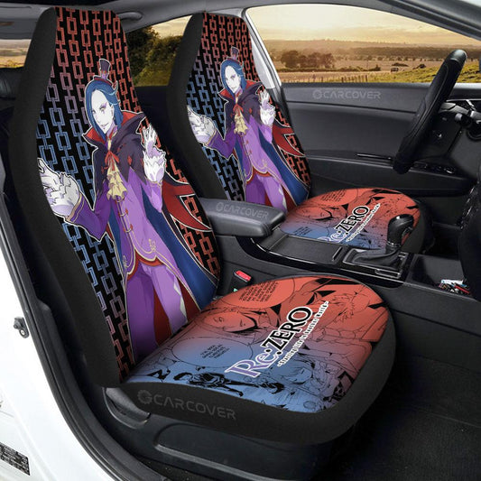 Roswaal L Mathers Car Seat Covers Custom Re:Zero Anime Car Accessories - Gearcarcover - 1