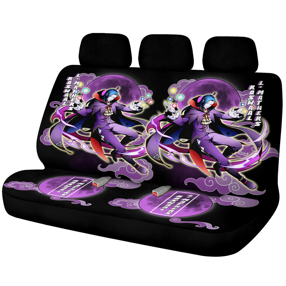 Roswaal L. Mathers Car Back Seat Covers Custom Re:Zero Anime Car Accessories - Gearcarcover - 1